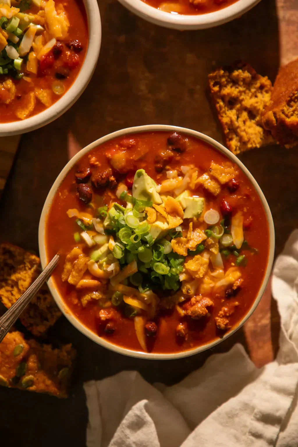 Instant Pot Turkey and Bean Pumpkin Chili