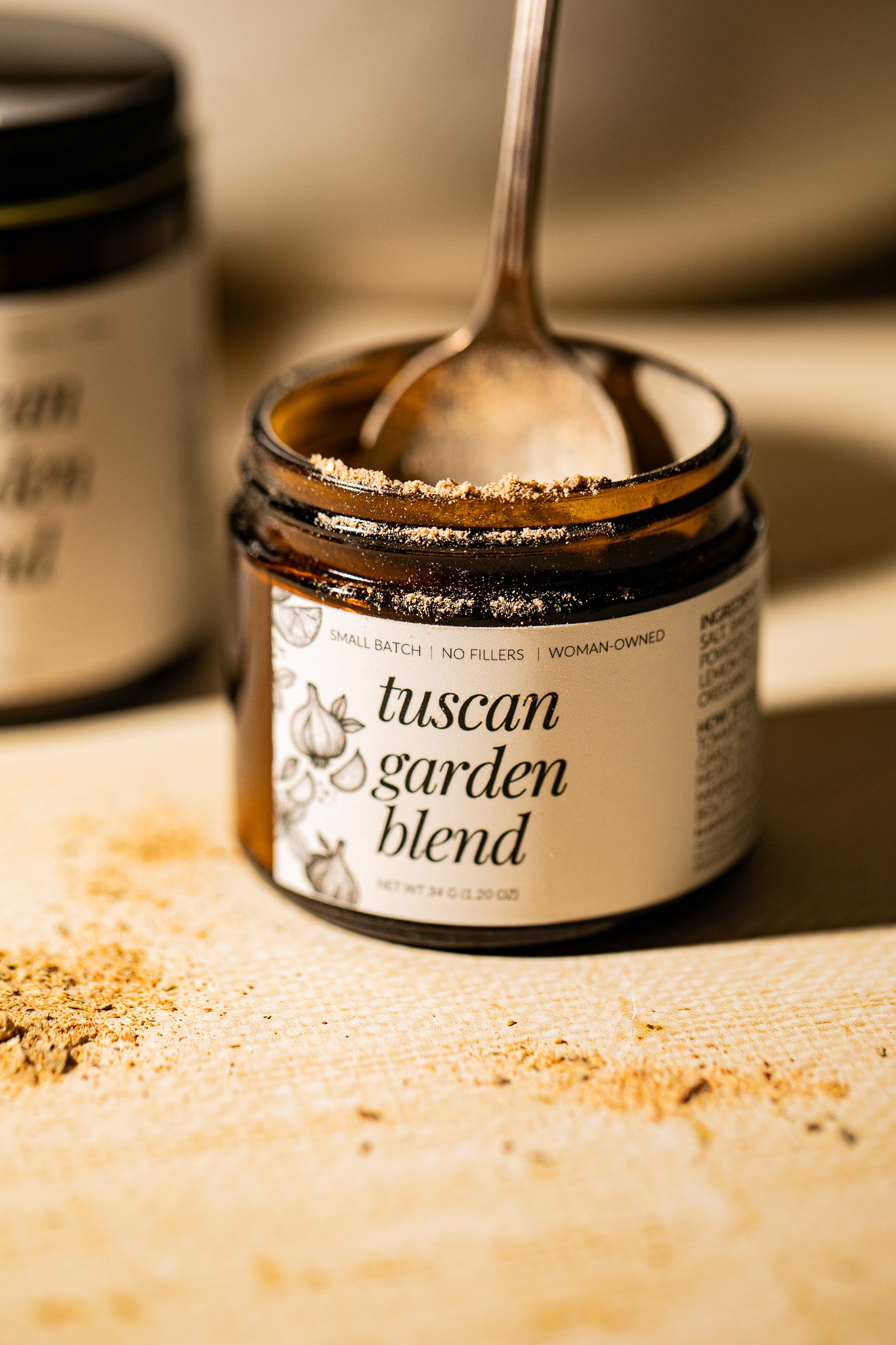 Tuscan Garden Blend Spice Jar