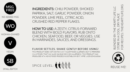 Chile Lime Blend Spice Jar