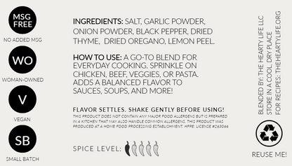 Everyday Blend Spice Jar